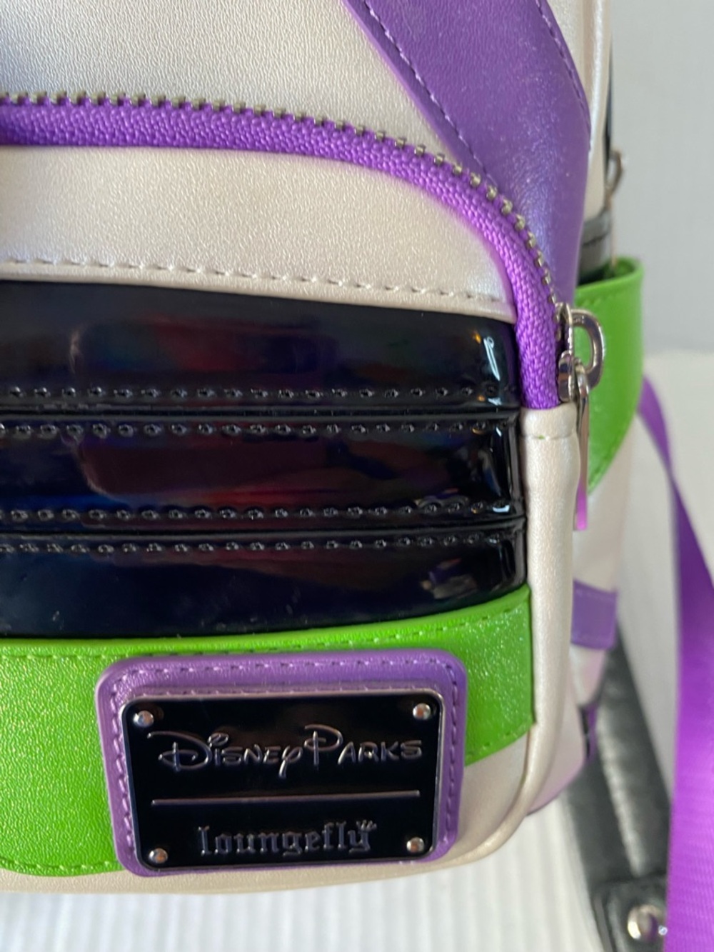 Loungefly Disney Parks Toy Story Buzz Lightyear Mini Backpack Space Ranger - Picture 10 of 12